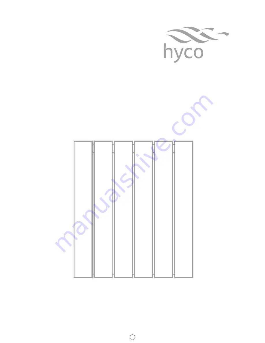 Hyco AVG1500T Скачать руководство пользователя страница 1