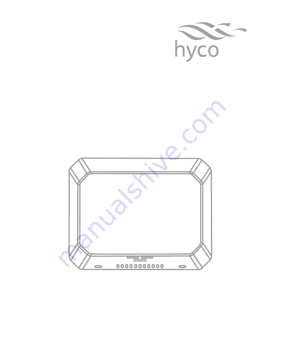 Hyco JETS10W Jetstream Slimline Скачать руководство пользователя страница 1