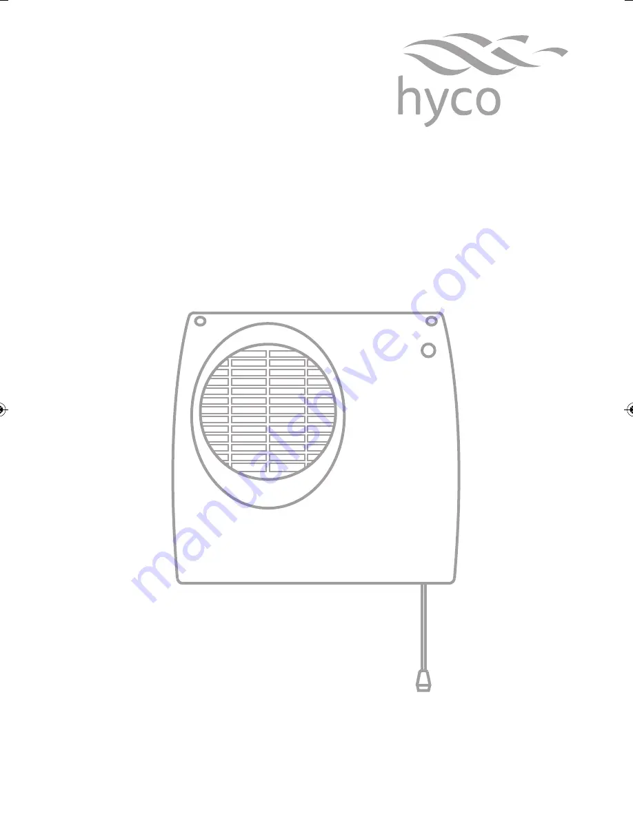 Hyco Zephyr DF20 Instruction Manual Download Page 1