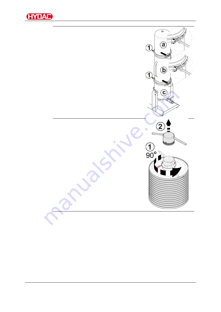 HYDAC FILTER SYSTEMS OLFCM 15 Operating And Maintenance Instructions Manual Download Page 53