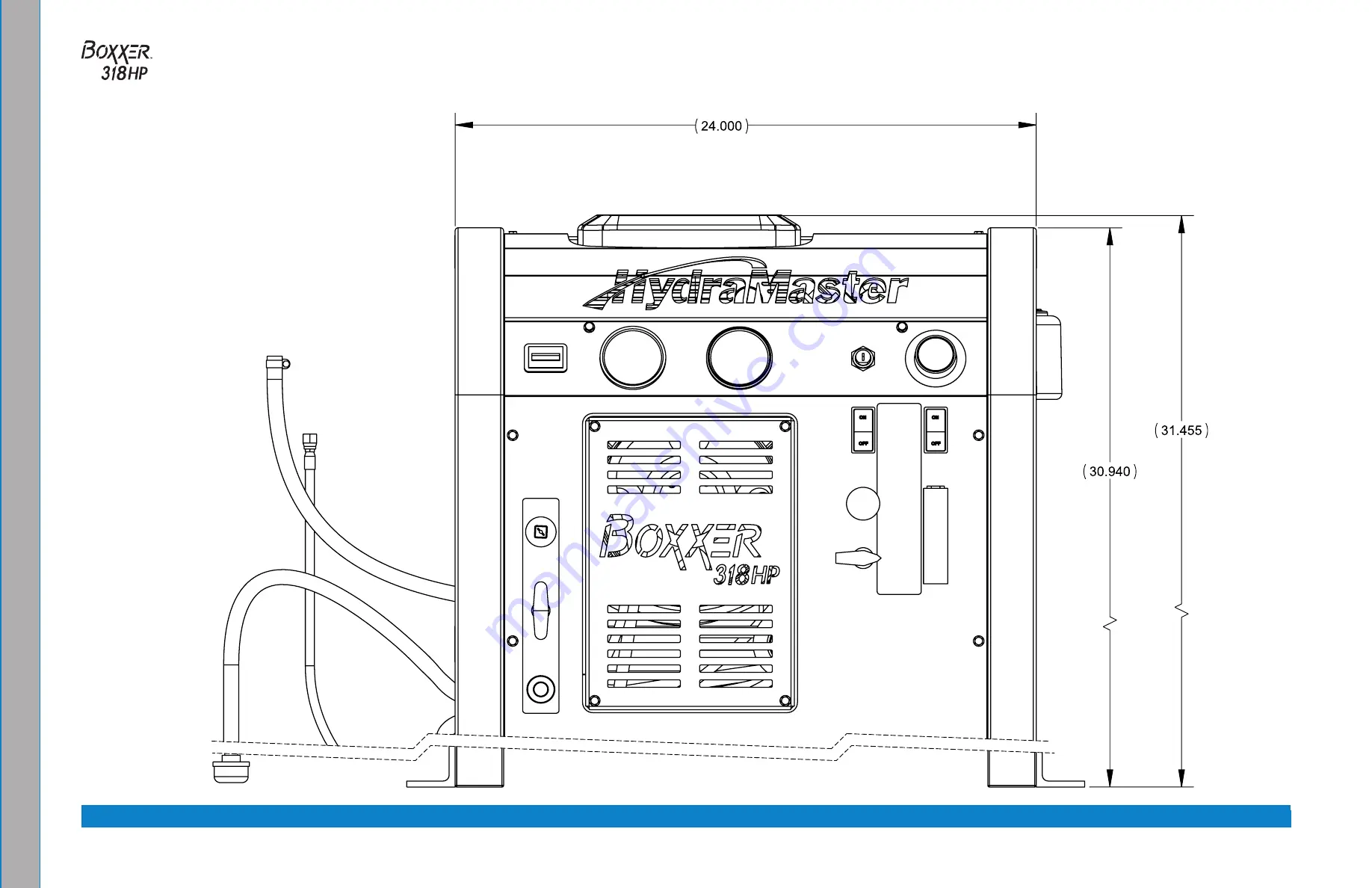 HydraMaster Boxxer 318HP Скачать руководство пользователя страница 86