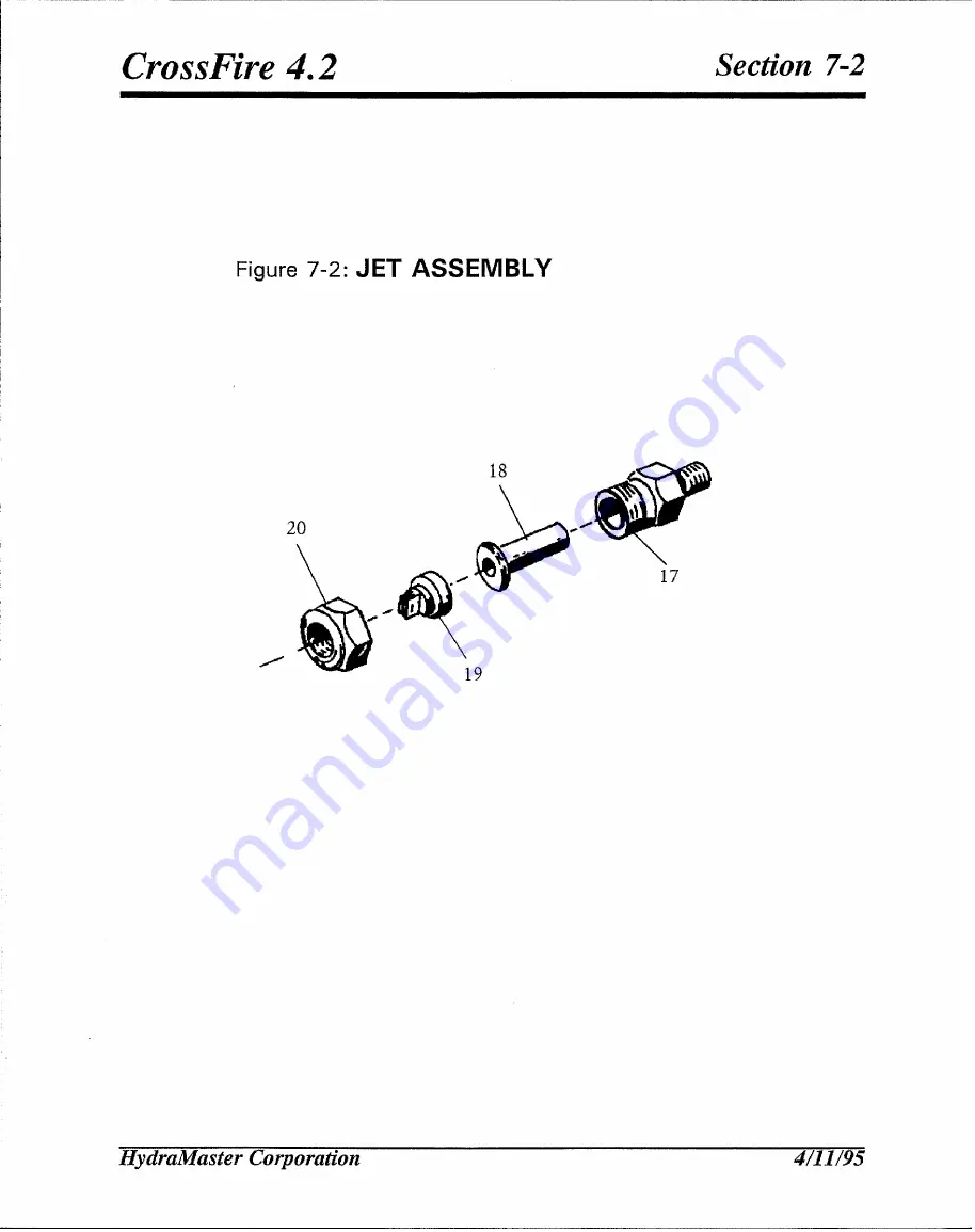 HydraMaster CrossFire 4.2 Owner'S Manual Download Page 82