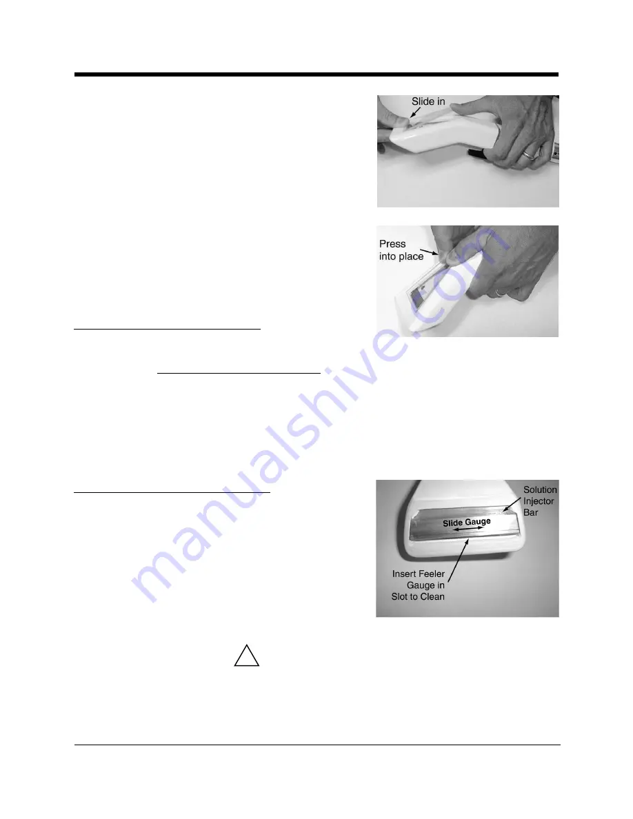 HydraMaster DriMaster Upholstery Tool Owner'S Manual Download Page 6