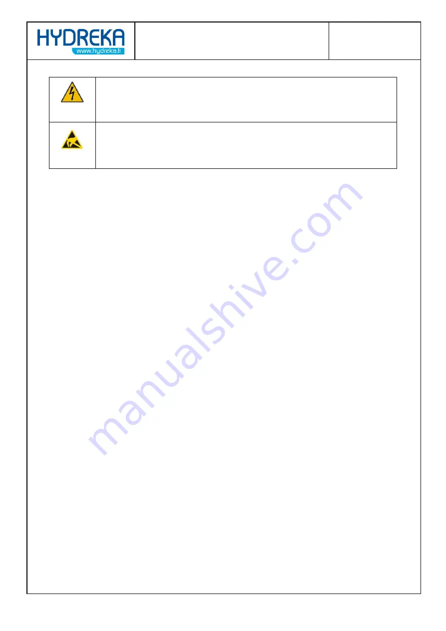 Hydreka HYDRINS 2 Installation Manual Download Page 39