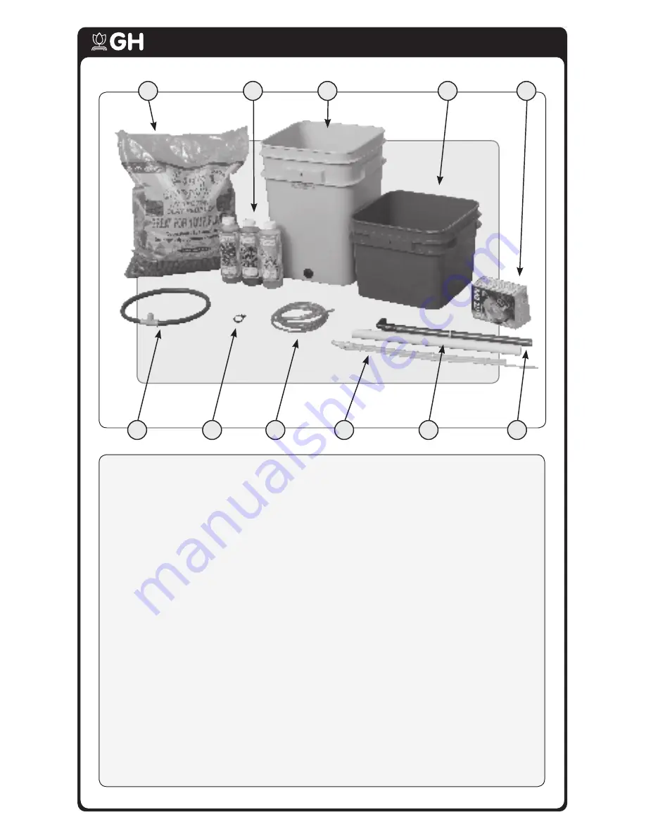 Hydrofarm WaterFarm Assembly Manual Download Page 2