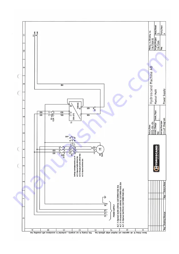 HYDROSCAND MaxiCut 5-60 User Manual Download Page 23