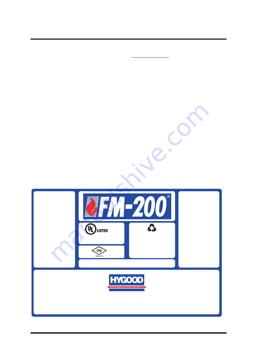 Hygood FM-200 Installation Manual Download Page 11