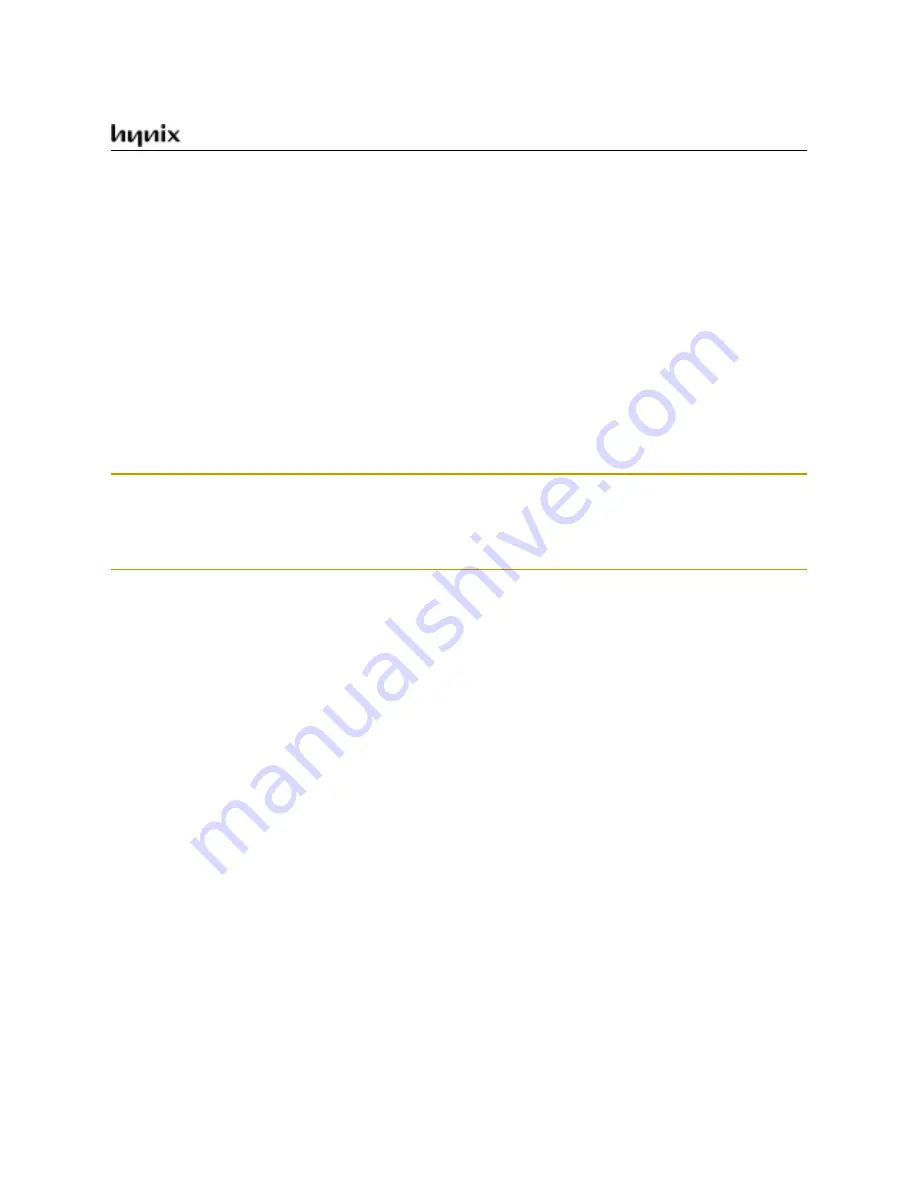 Hynix Semiconductor GMS90C320 40 User Manual Download Page 25