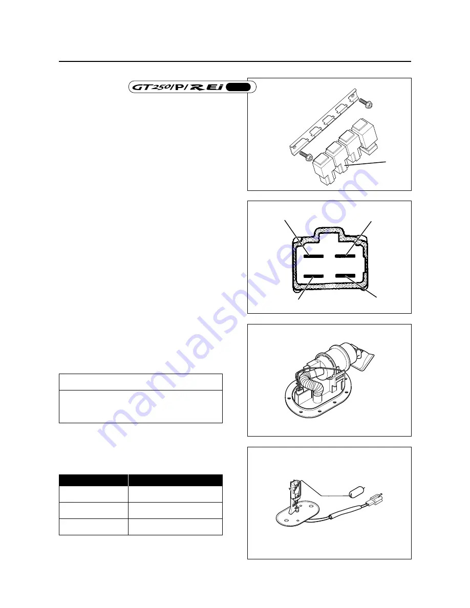 HYOSUNG Aquila GT250 Ej Service Manual Download Page 81