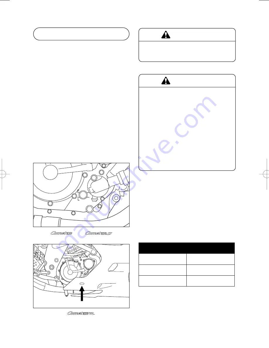 HYOSUNG Comet 650 Manual Download Page 46