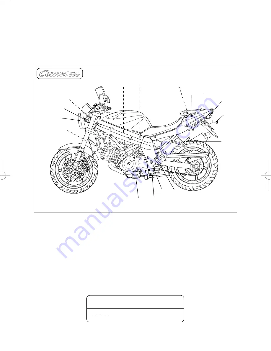 HYOSUNG Comet650 Owner'S Manual Download Page 18