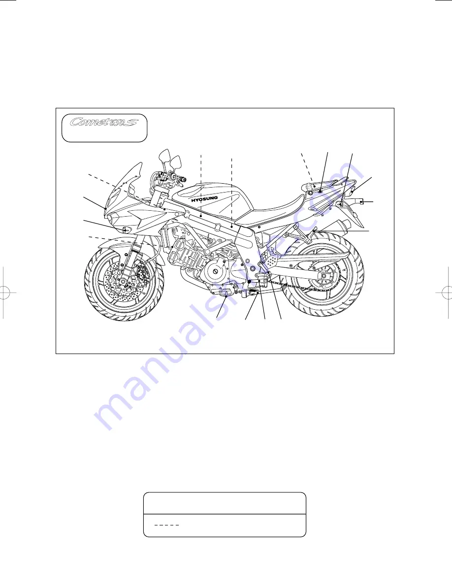 HYOSUNG Comet650 Скачать руководство пользователя страница 21