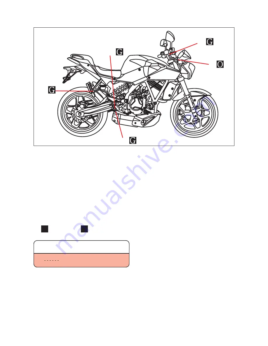 HYOSUNG GD250 Owner'S Manual Download Page 60