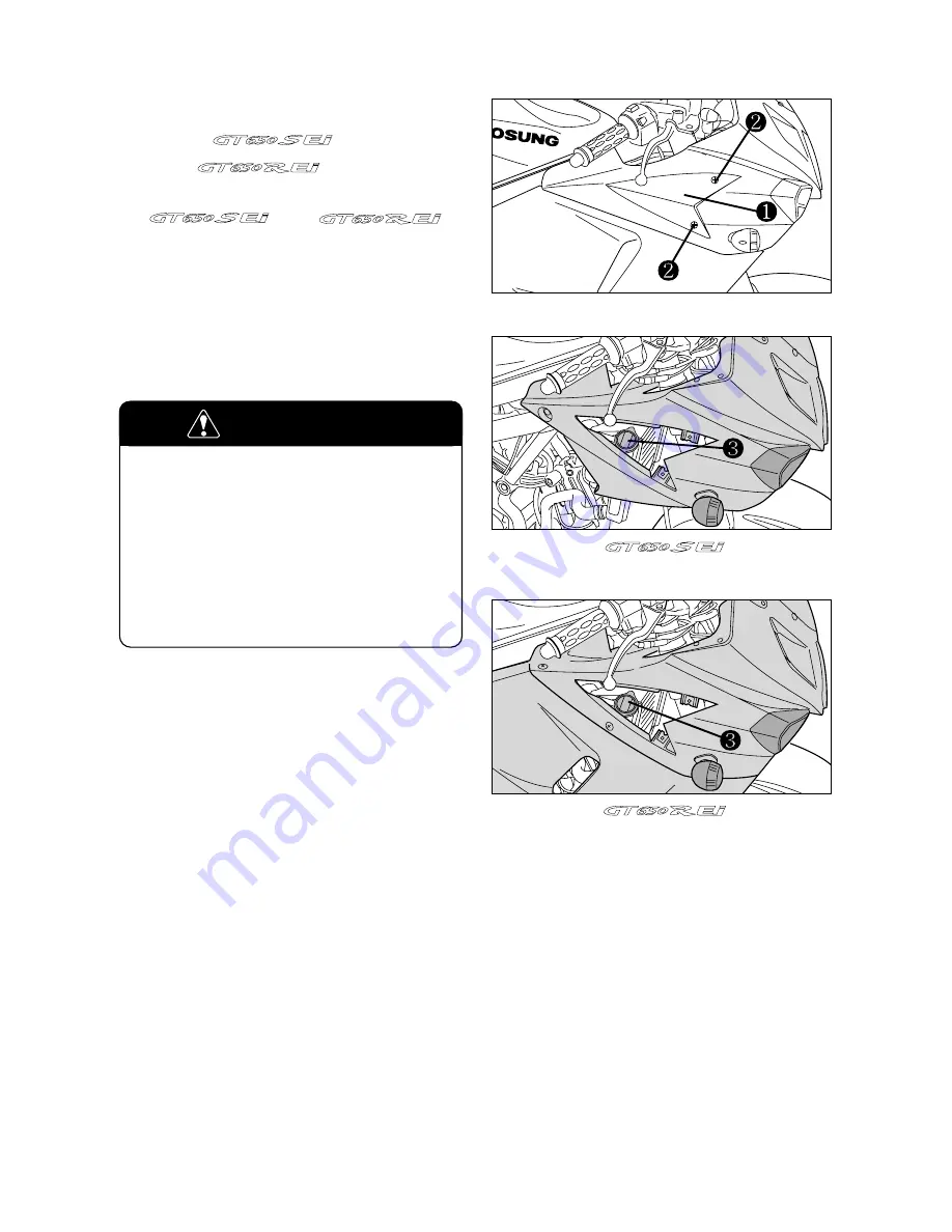 HYOSUNG GT650 - PARTS CATALOGUE Owner'S Manual Download Page 53