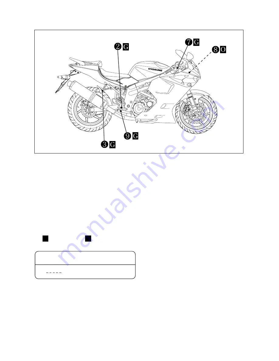 HYOSUNG GT650 - PARTS CATALOGUE Owner'S Manual Download Page 64