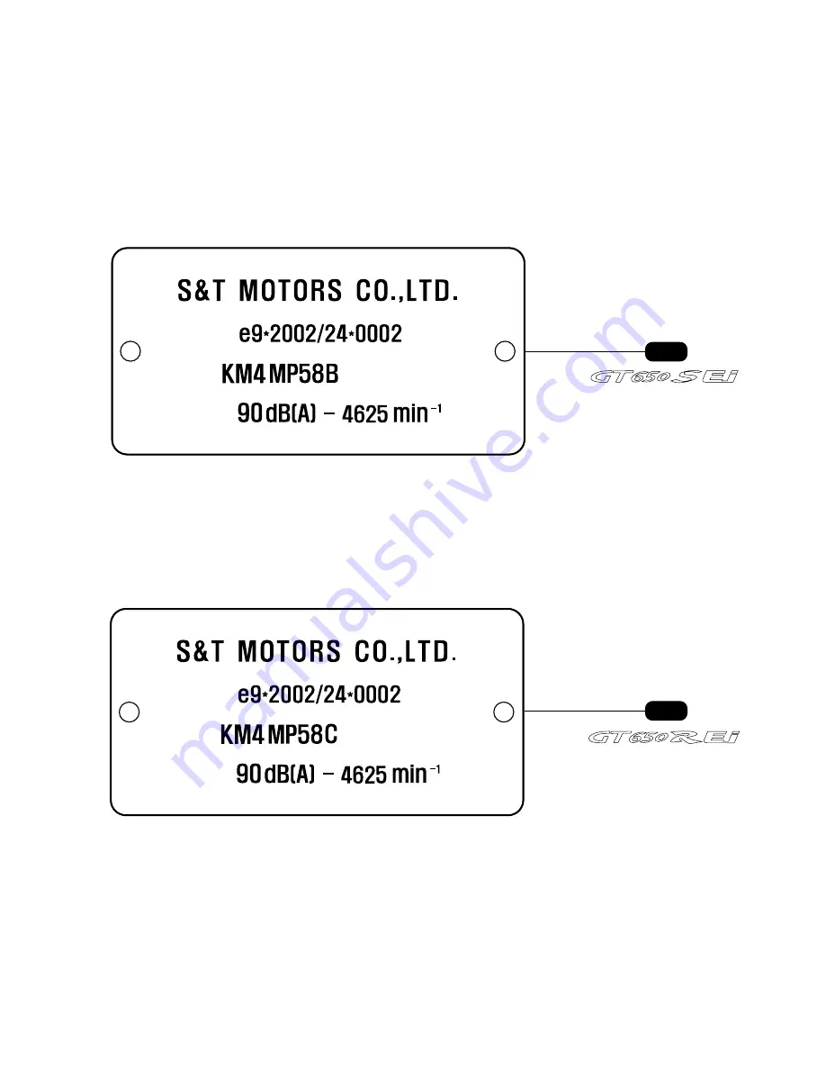 HYOSUNG GT650 - PARTS CATALOGUE Owner'S Manual Download Page 98