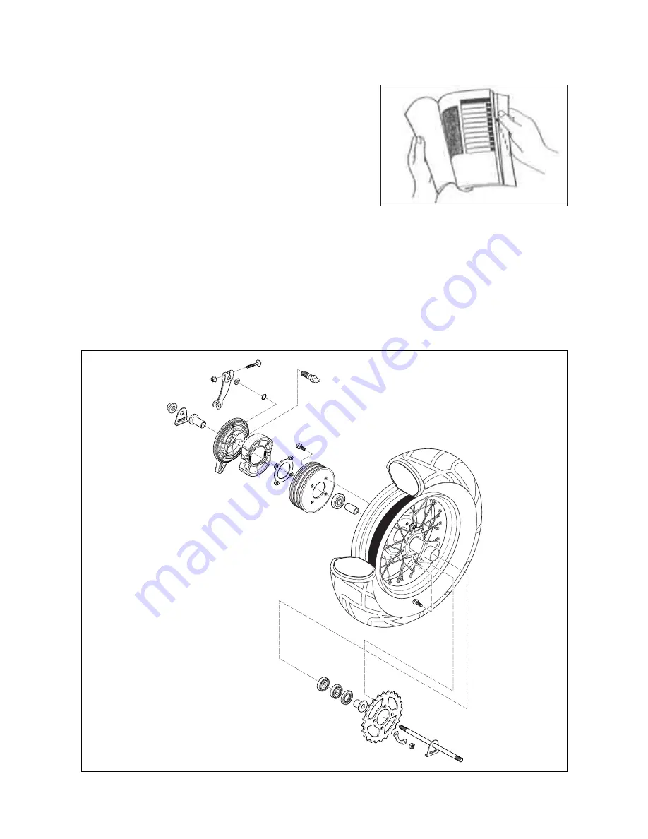 HYOSUNG KARION RT125 Service Manual Download Page 3