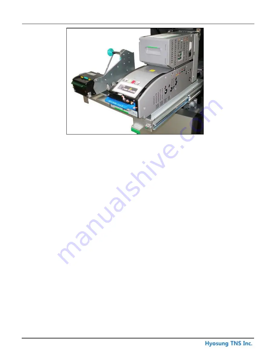 HYOSUNG MONiMAX8100QTN Operator'S Manual Download Page 22