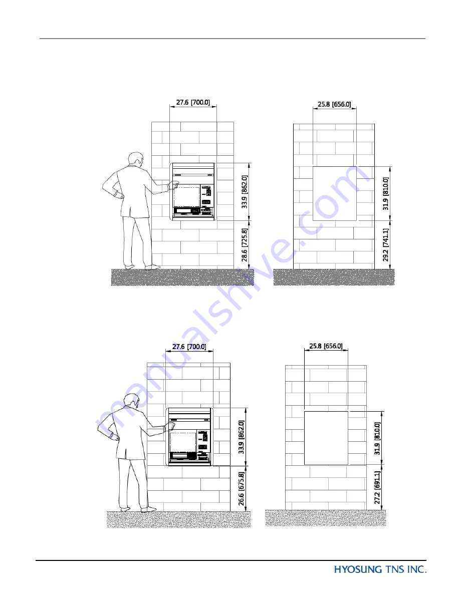 HYOSUNG MONiMAX8300D Installation Manual Download Page 28