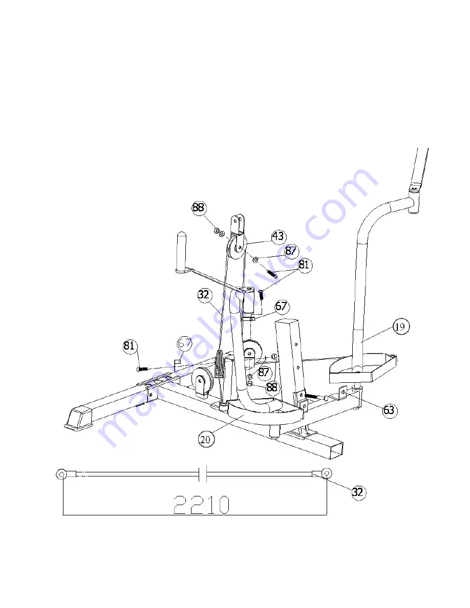 Hyper Extension HOME GYM 50036 Owner'S Manual Download Page 22