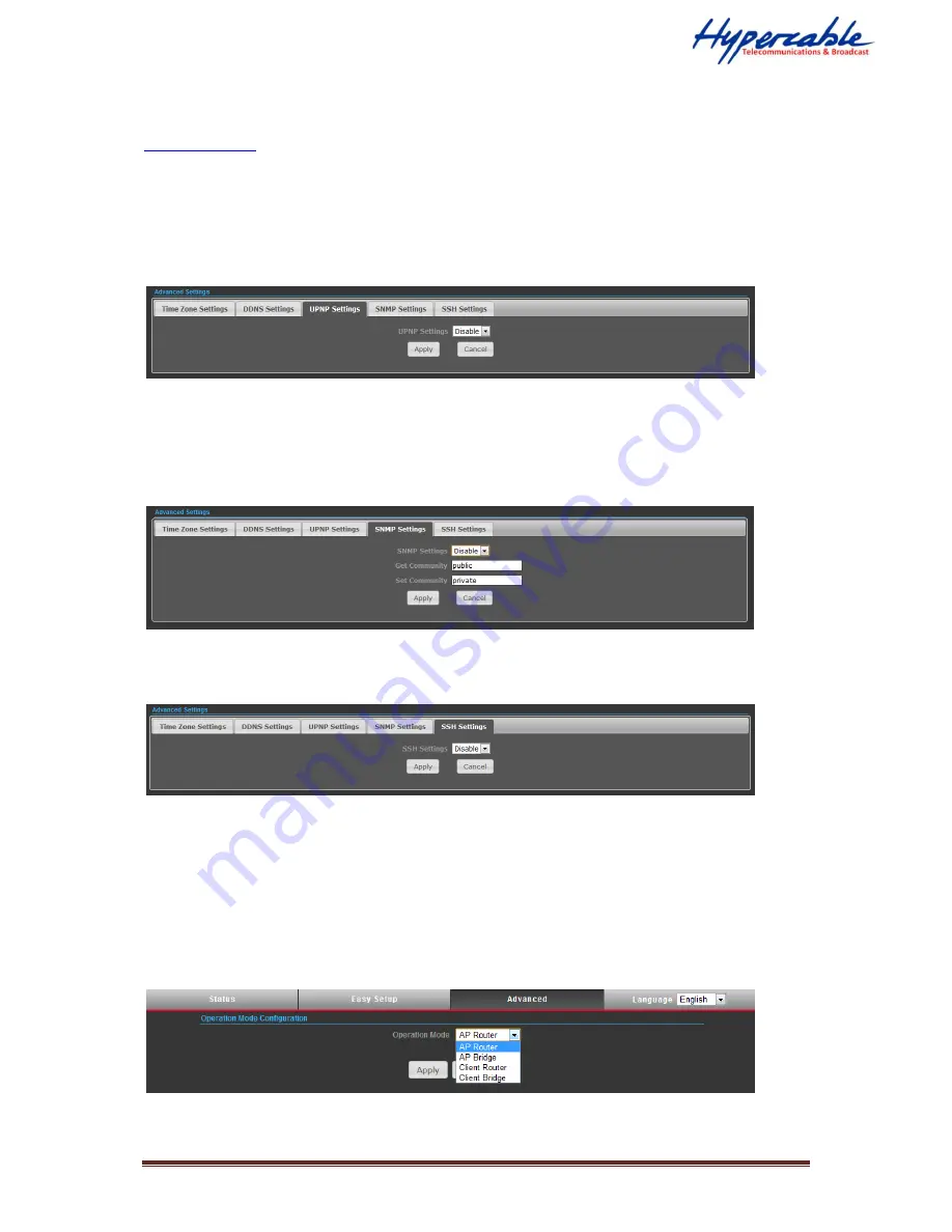 Hypercable 400MHz TDMA bridge / 802.11b/g/n AP User Manual Download Page 15