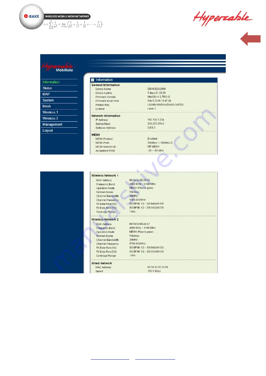 Hypercable SkyMesh HYC-4011-27 Скачать руководство пользователя страница 18