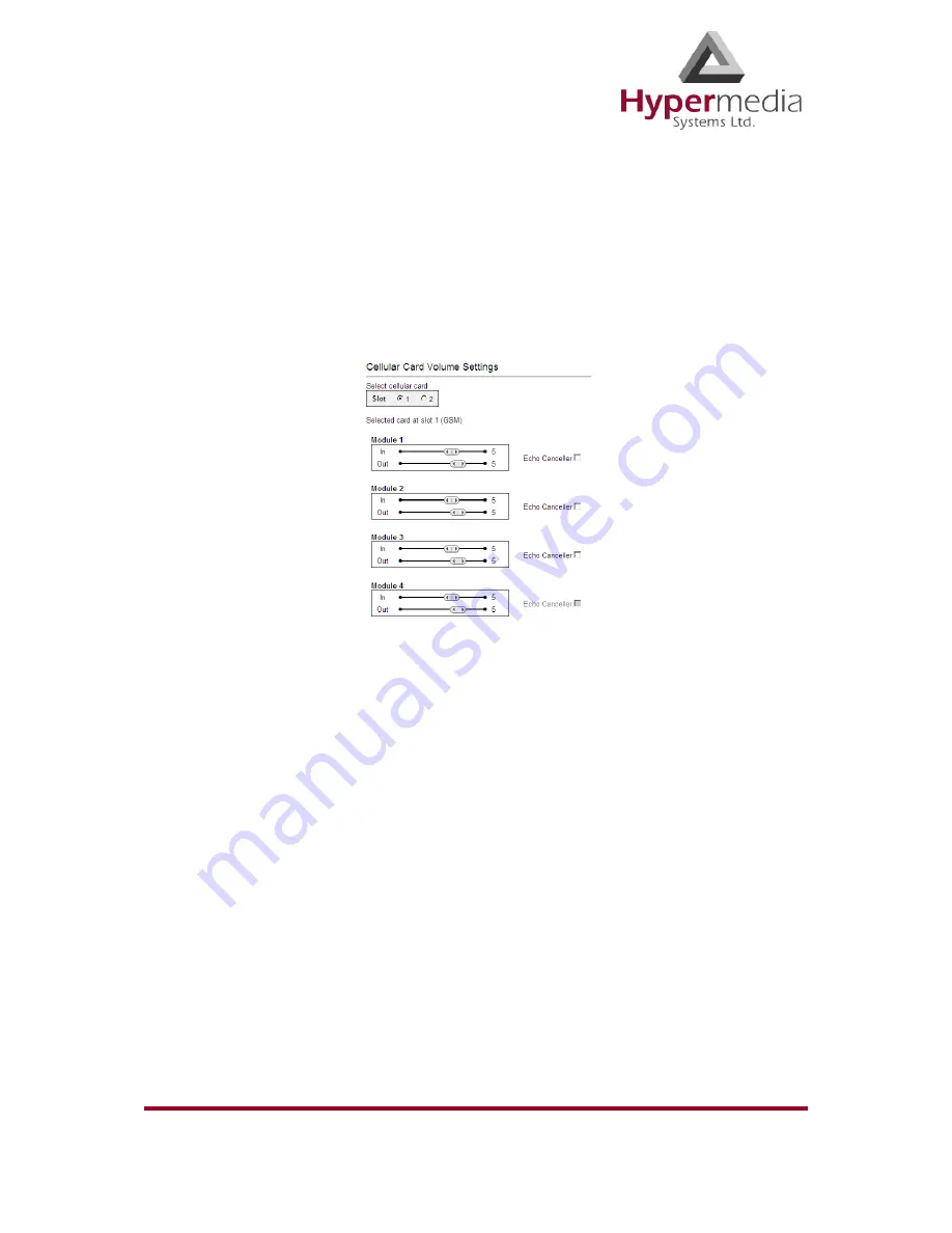 Hypermedia HG-4000 3U Product Manual Download Page 41