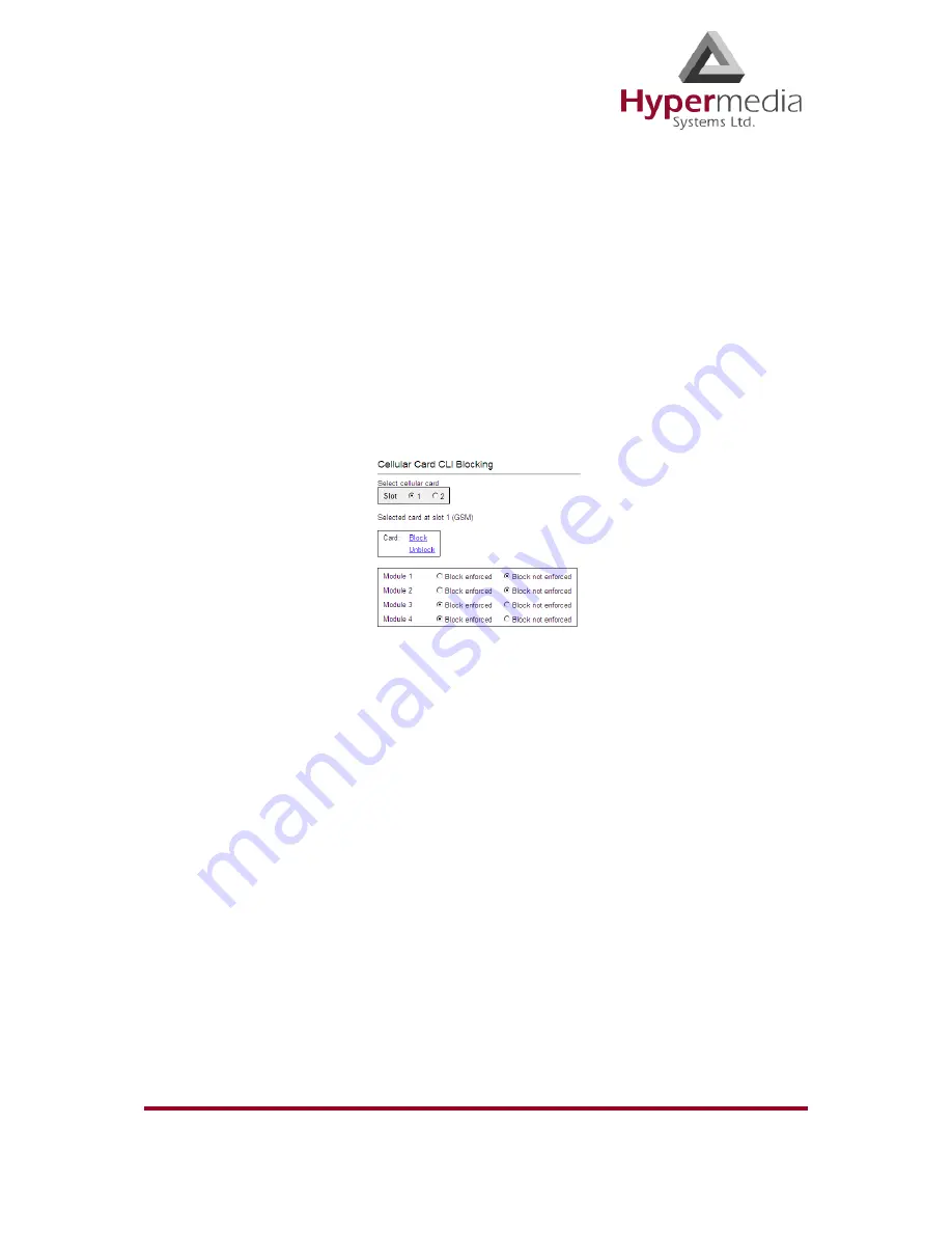 Hypermedia HG-4000 3U Product Manual Download Page 59