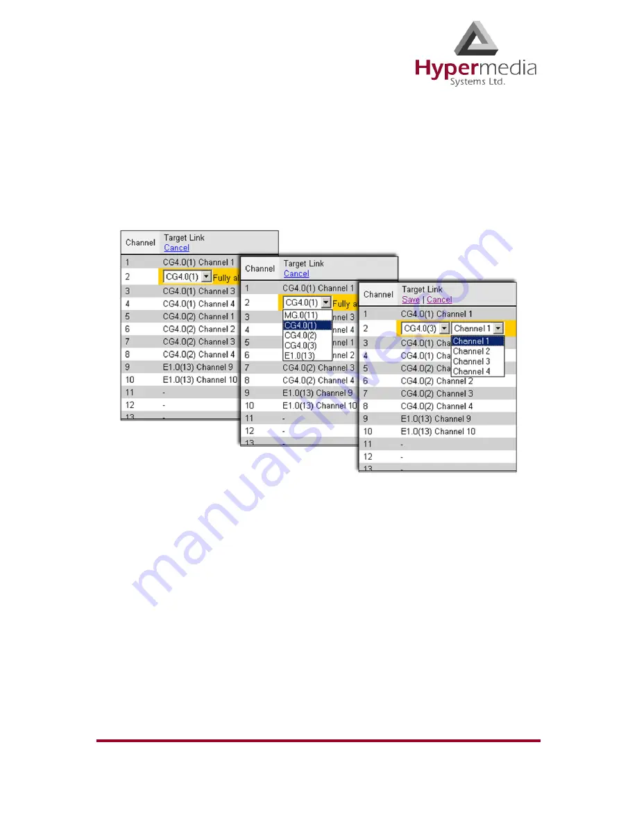 Hypermedia HG-4000 3U Product Manual Download Page 111