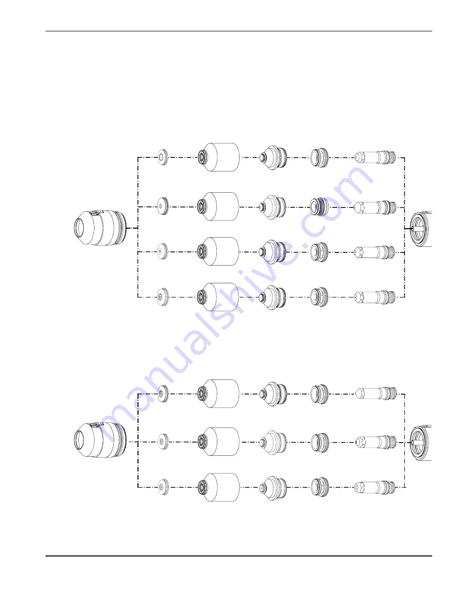 Hypertherm HPR130 Instruction Manual Download Page 98