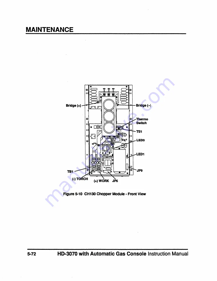 Hypertherm HyDefinition HD3070 Instruction Manual Download Page 169