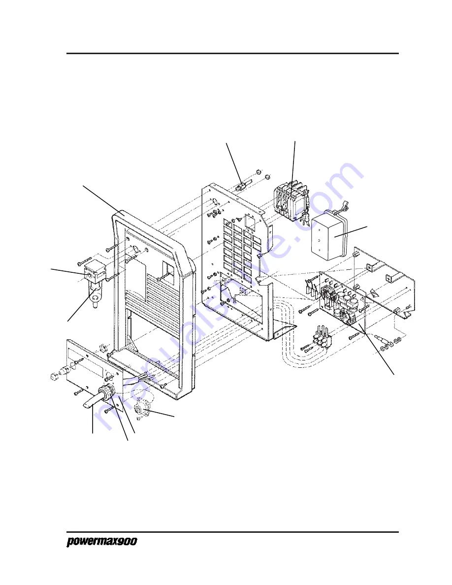 Hypertherm powermax900 Service Manual Download Page 90