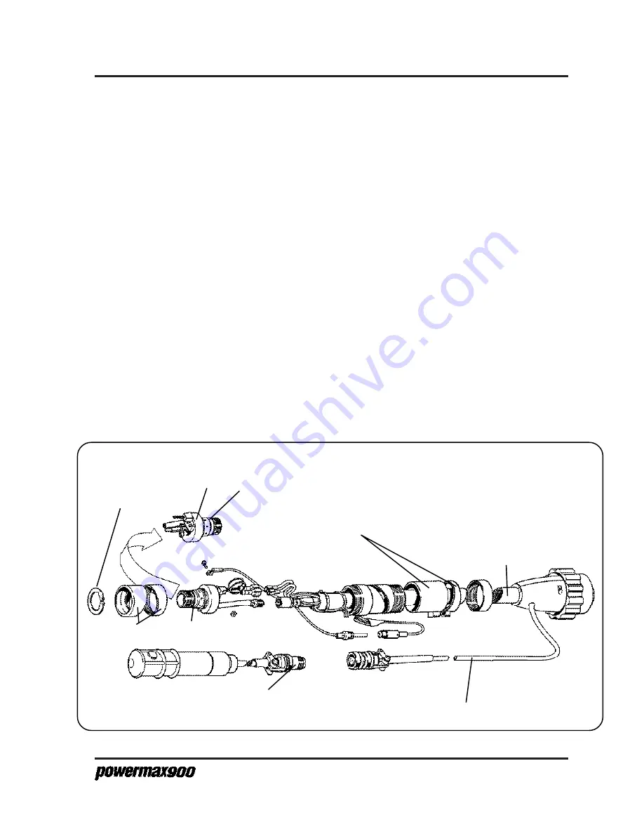 Hypertherm powermax900 Service Manual Download Page 96