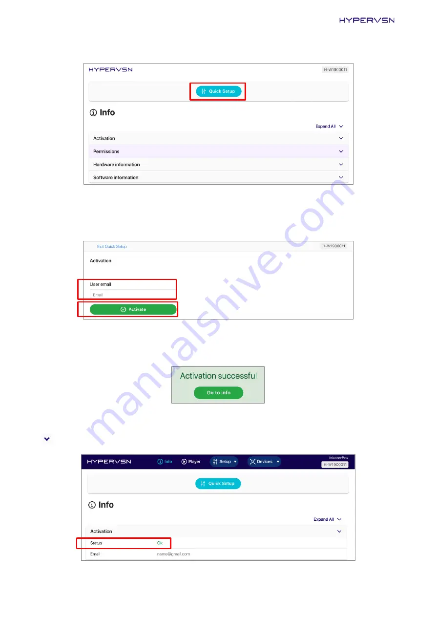 HYPERVSN Masterbox Operating Manual Download Page 19