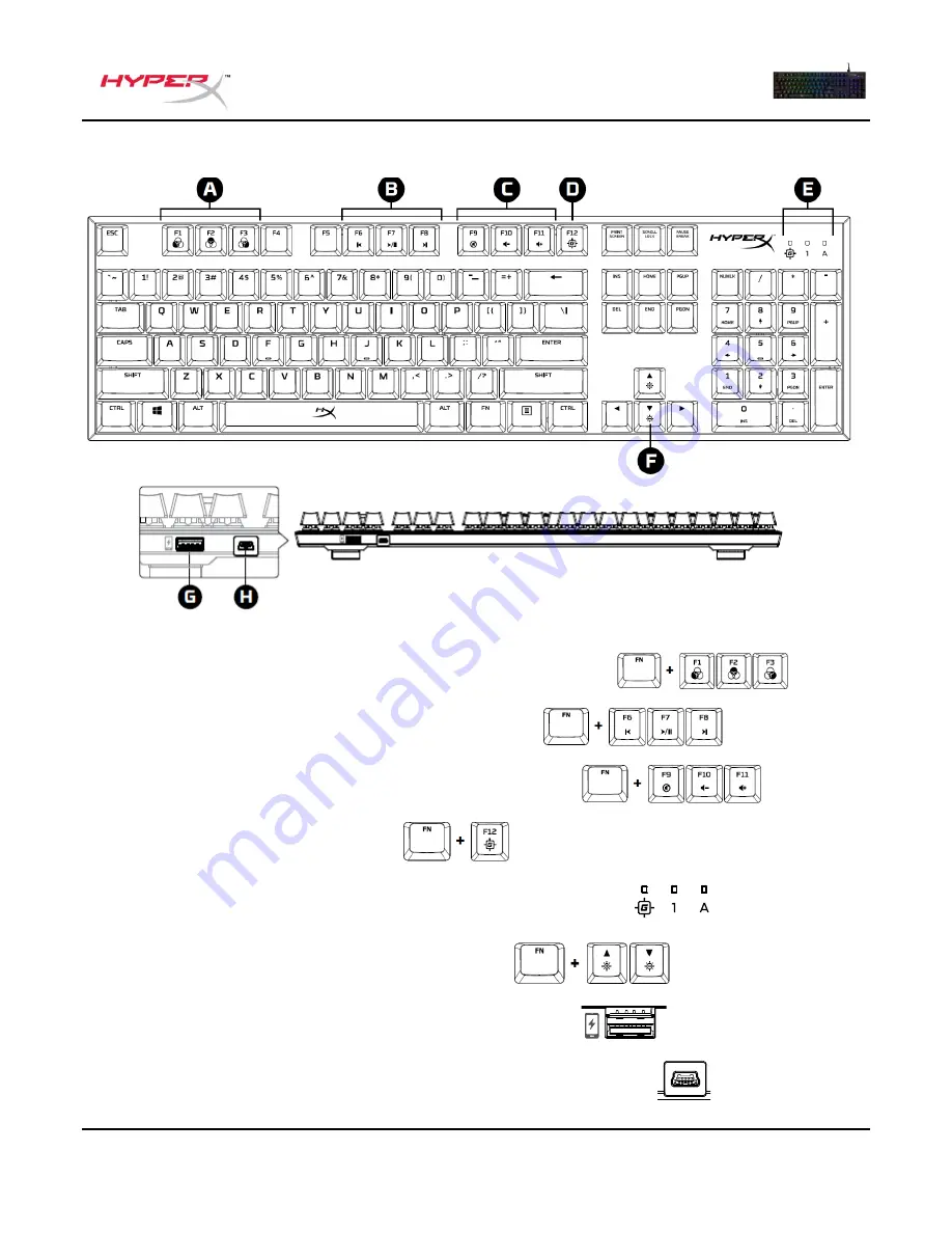 HyperX Alloy FPS RGB User Manual Download Page 62