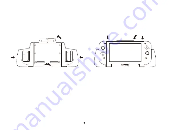 HyperX ChargePlay Clutch Quick Start Manual Download Page 3