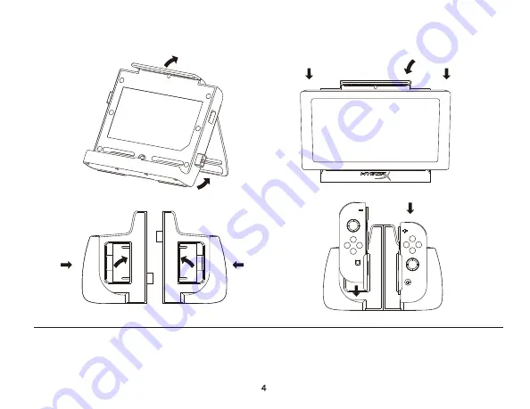 HyperX ChargePlay Clutch Quick Start Manual Download Page 4