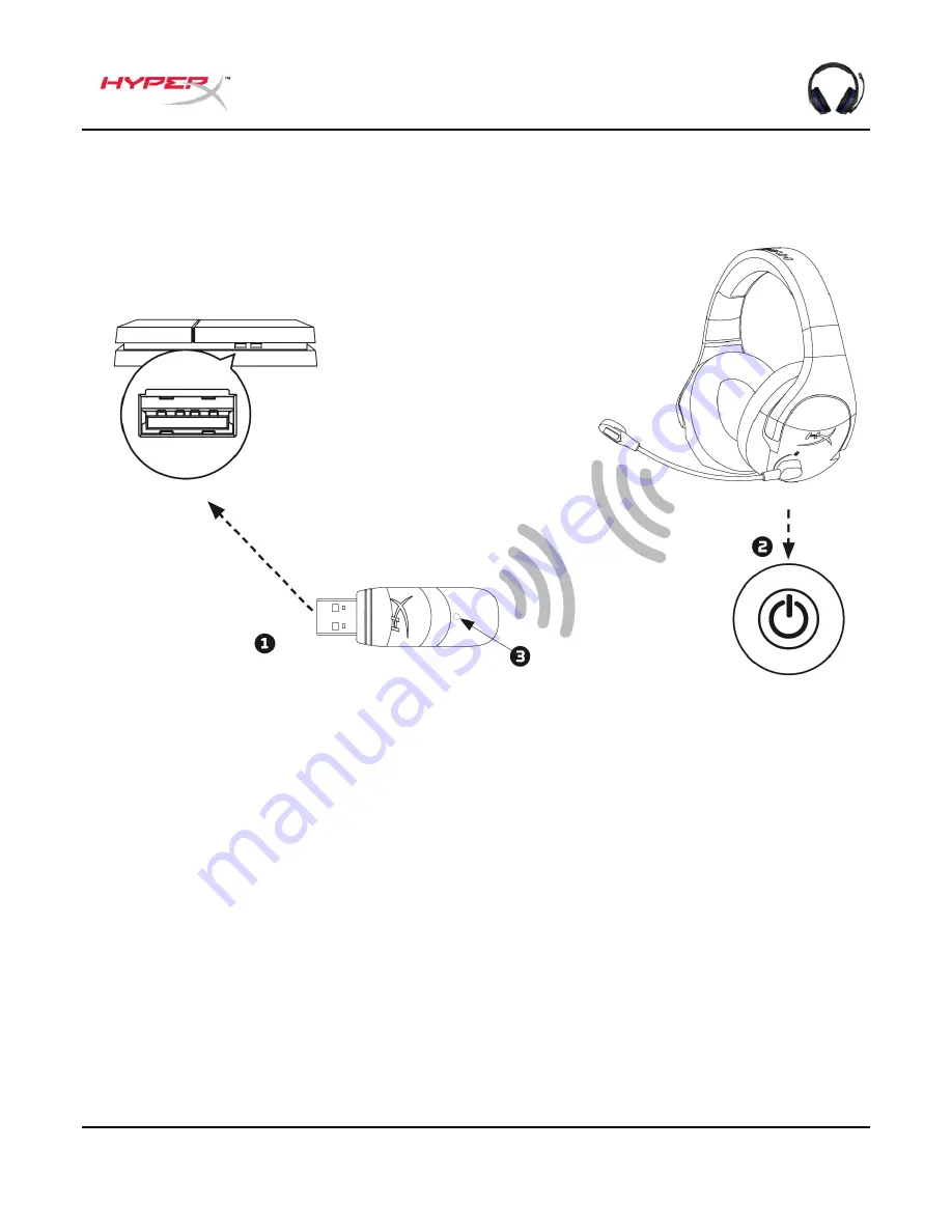 HyperX Cloud Stinger Wireless HX-HSCSW-BK Installation Manual Download Page 22