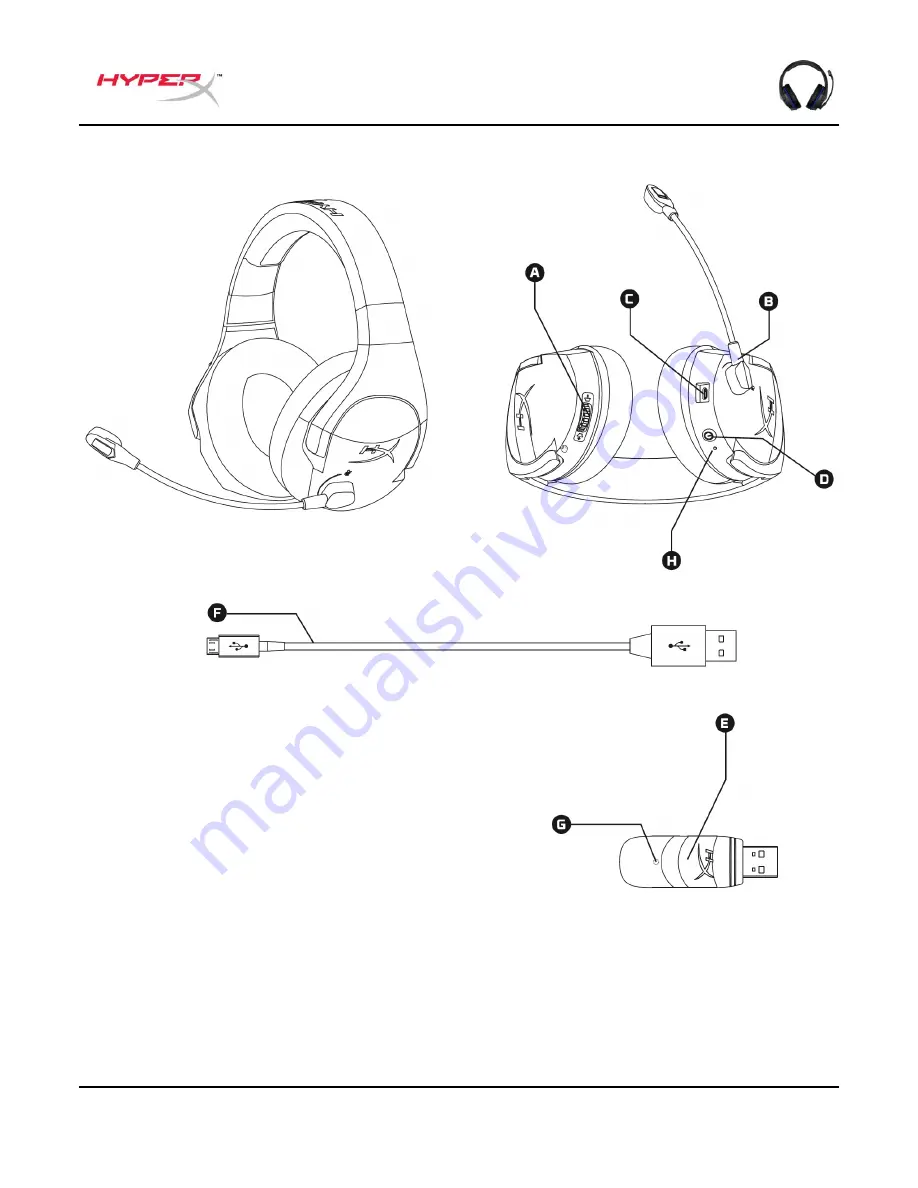 HyperX Cloud Stinger Wireless HX-HSCSW-BK Скачать руководство пользователя страница 43