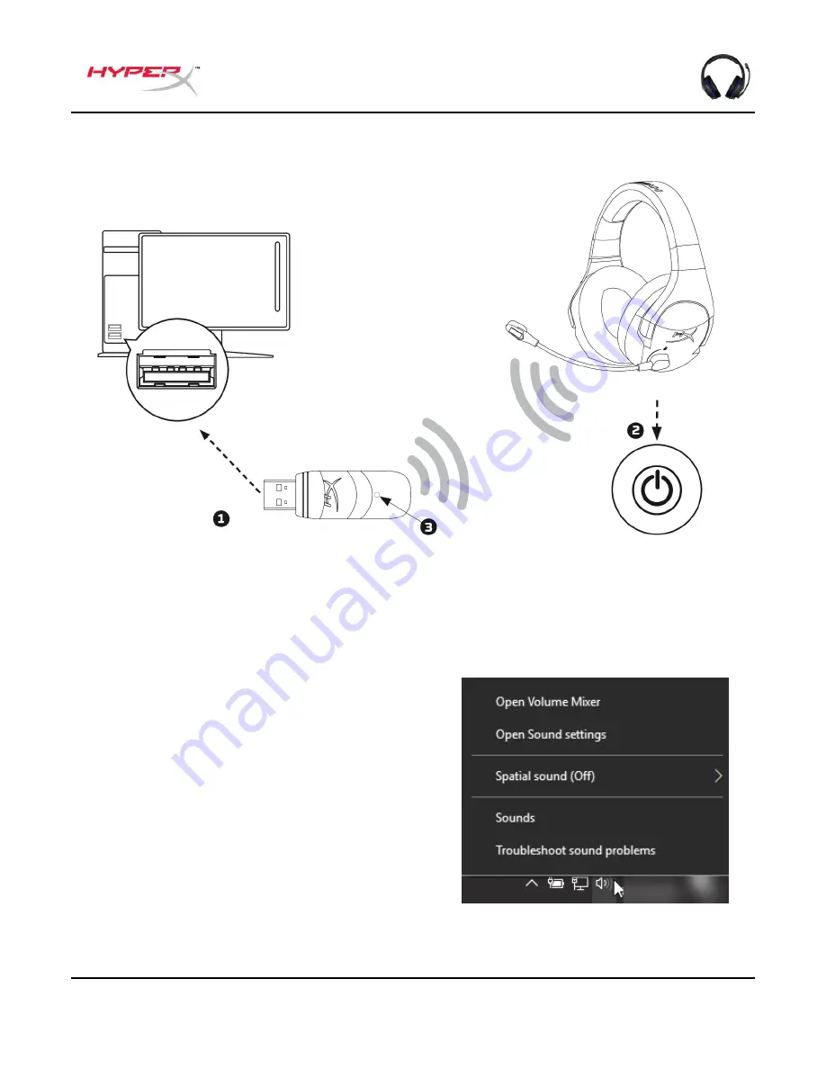 HyperX Cloud Stinger Wireless HX-HSCSW-BK Скачать руководство пользователя страница 115