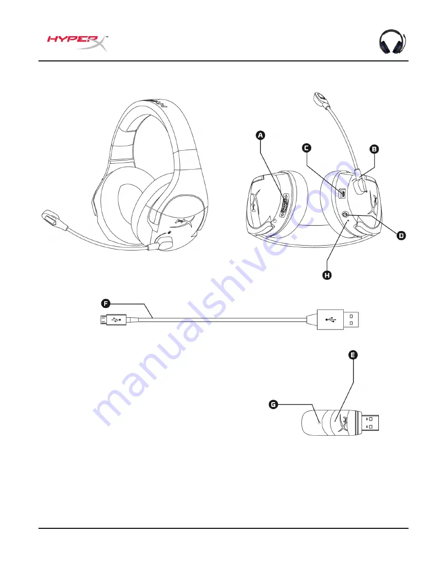 HyperX Cloud Stinger Wireless HX-HSCSW-BK Installation Manual Download Page 134