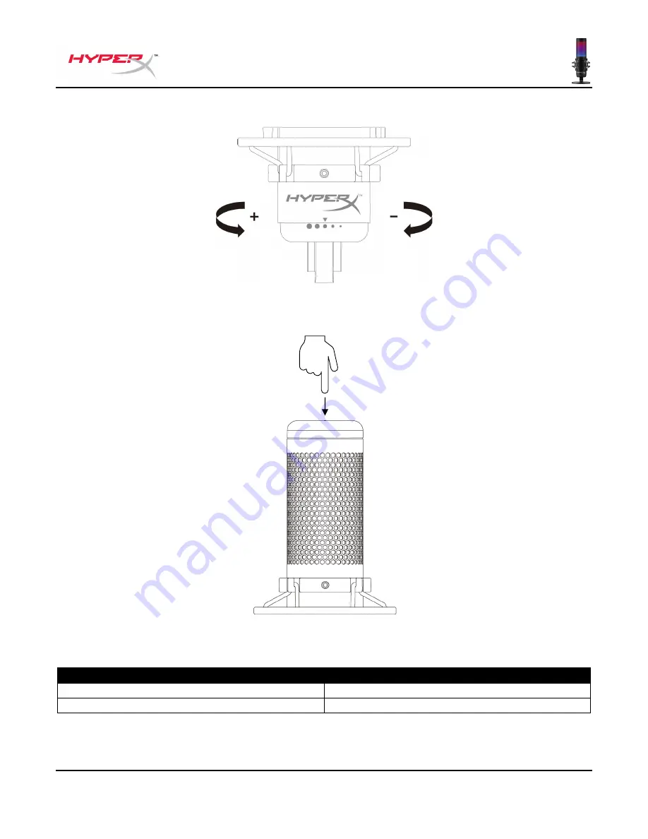 HyperX HMIQ1S-XX-RG/G User Manual Download Page 6