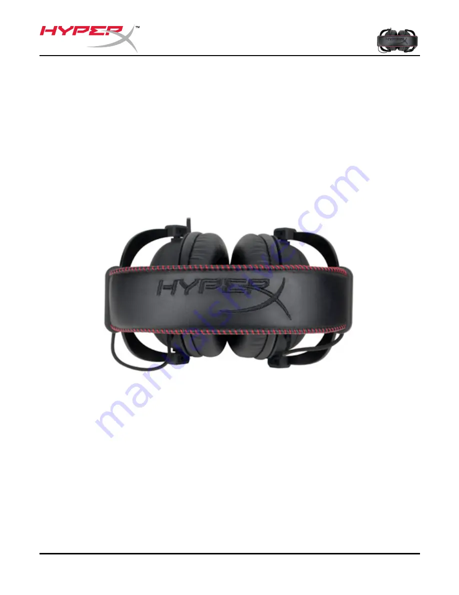 HyperX KHX-H3CL/WR User Manual Download Page 2