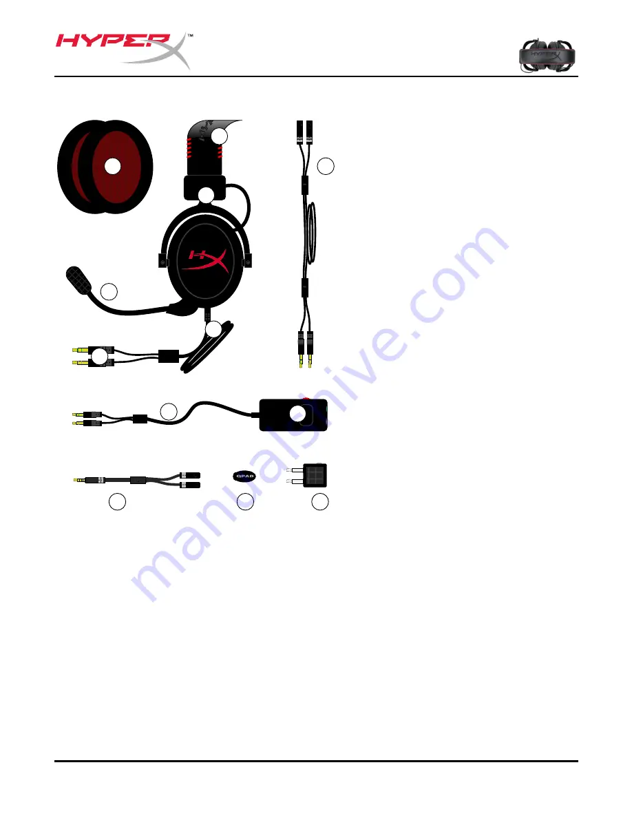 HyperX KHX-H3CL/WR User Manual Download Page 5