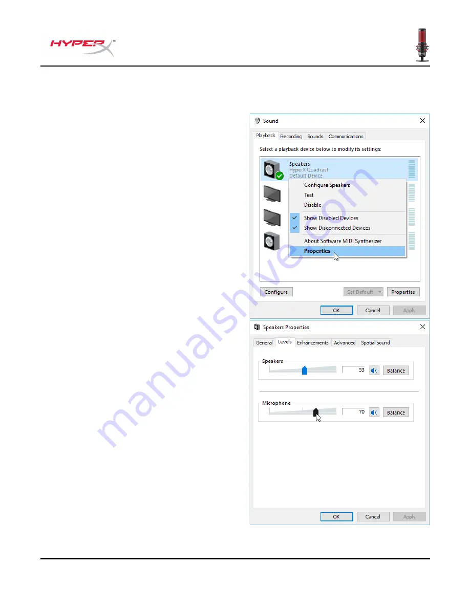 HyperX QuadCast HX-MICQC-BK User Manual Download Page 13