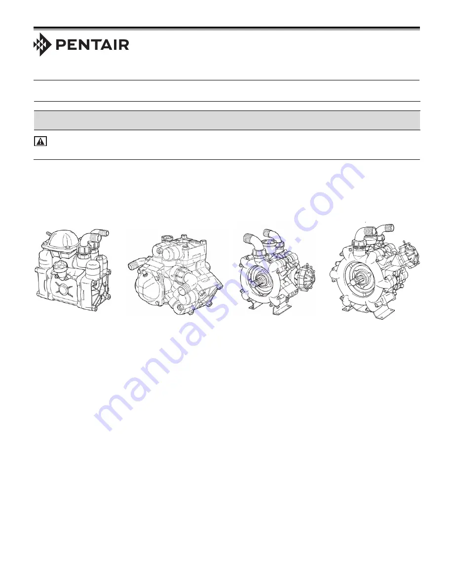 Hypro 9910-D115 Installation, Operation, Repair And Parts Manual Download Page 1