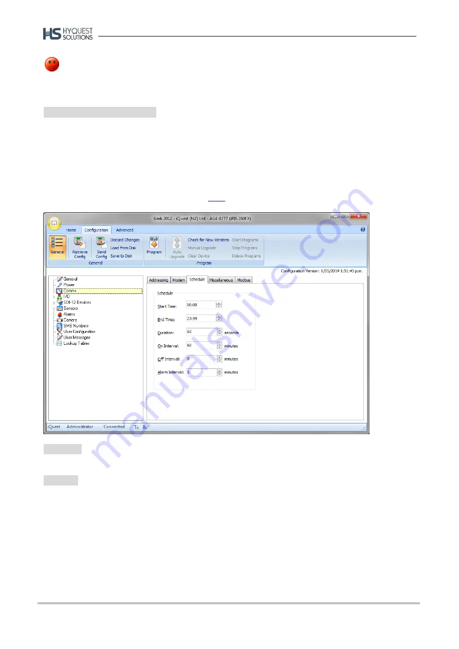 HyQuest Solutions iRIS 350FX User Manual Download Page 32