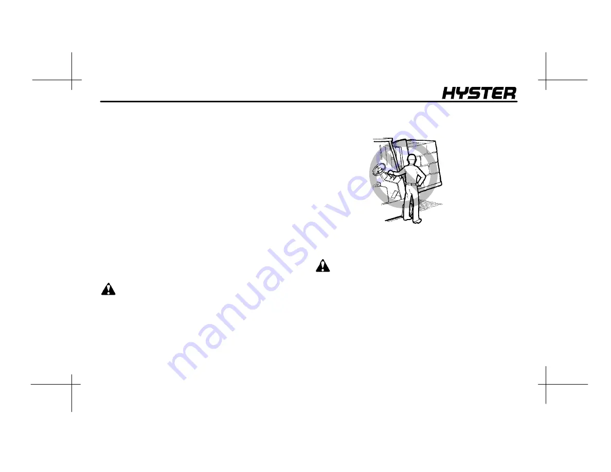 Hyster S100XL Operating Manual Download Page 28