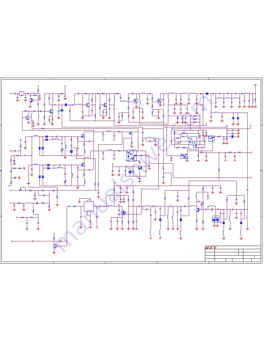 HYT TC-610P Service Manual Download Page 111