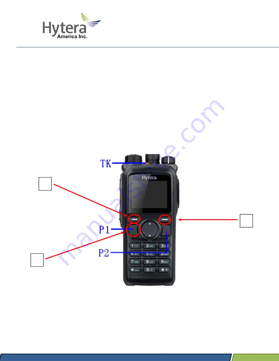 Hytera PD78 Series Mini User'S Manual Download Page 1